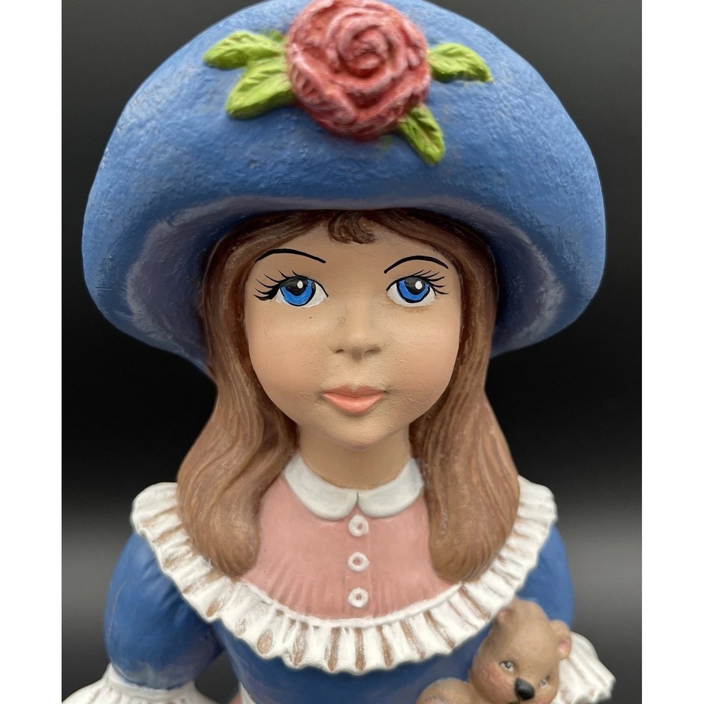 3 Of 3 Homemade Ceramic Little Women By Margie Hatcher Of Wilton, Alabama